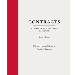 Red and White Contracts Casebook, A context and practice Casebook, third edition